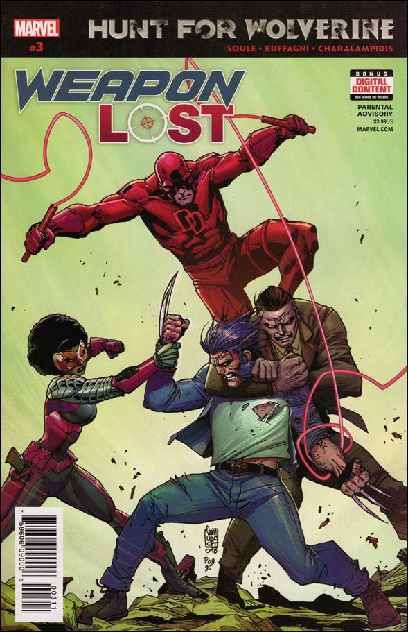 Hunt for Wolverine: Weapon Lost issue 3 Giuseppe Camuncoli Cover