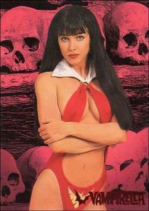 Visions of Vampirella card 37 Puzzle Upper Left