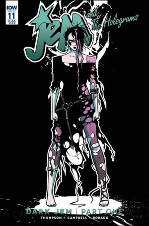 Jem and the Holograms issue 11-B Sophie Campbell Jem Cover