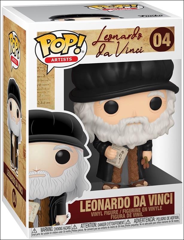 POP! Artists figure 4 Leonardo Da Vinci