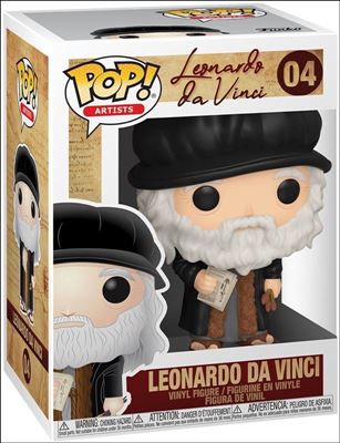 POP! Artists figure 4 Leonardo Da Vinci