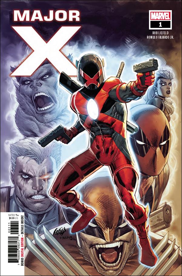 Major X issue 1 Rob Liefeld Cover