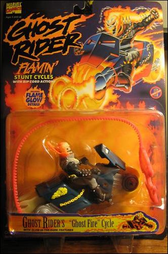 Ghost Rider Flamin' Stunt Cycles figure 2 Ghost Rider's Ghost Fire Cycle