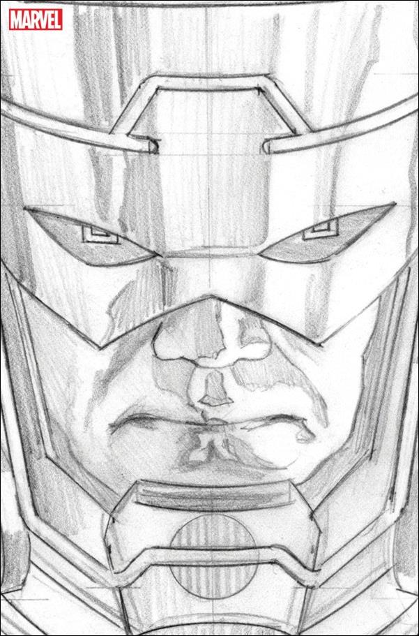 Avengers Assemble: Omega issue 1-E Alex Ross 1:100 Galactus Virgin Sketch Cover