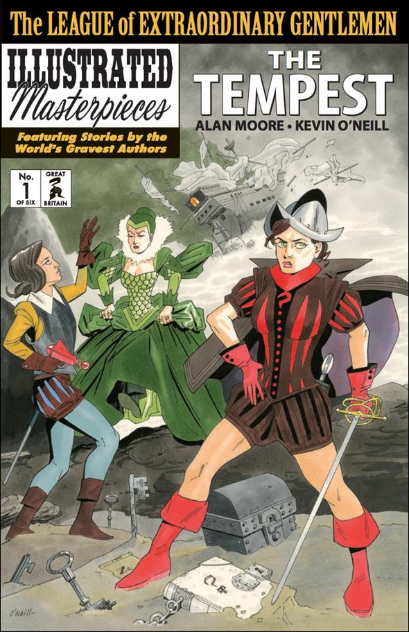 League of Extraordinary Gentlemen: The Tempest issue 1-B Second Printing Cover