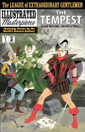 League of Extraordinary Gentlemen: The Tempest issue 1-B Second Printing Cover