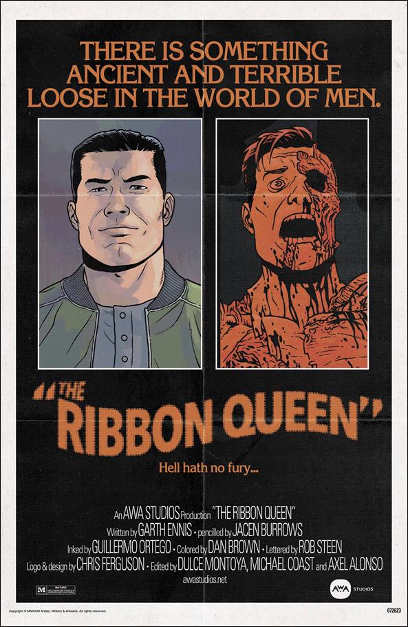 Ribbon Queen issue 1-C Chris Ferguson and Jacen Burrows Cover