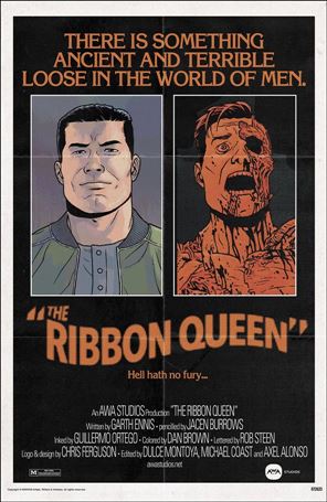 Ribbon Queen issue 1-C Chris Ferguson and Jacen Burrows Cover