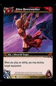 World of Warcraft: March of the Legion (Base Set) card 203 Silea Dawnwalker