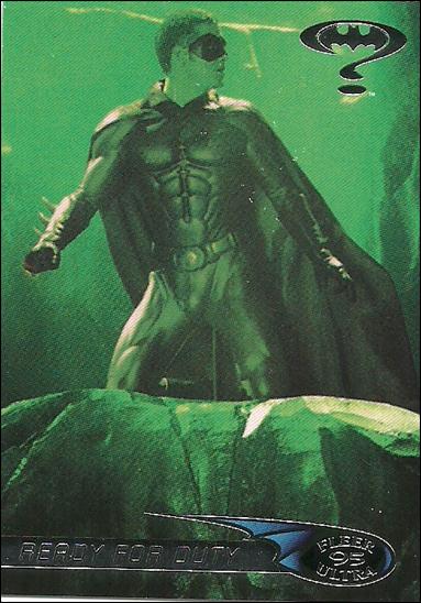 Batman Forever Fleer Ultra (Base Set) card 11 Ready for Duty