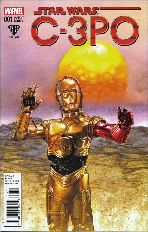 Star Wars Special: C-3PO issue 1-H Dave Dorman Fried Pie / BAM / 2nd & Charles Cover