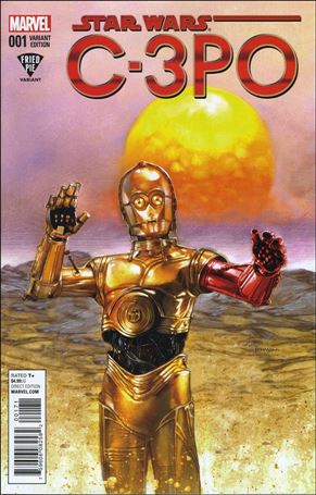 Star Wars Special: C-3PO issue 1-H Dave Dorman Fried Pie / BAM / 2nd & Charles Cover