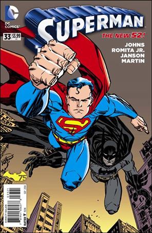 Superman (2011) issue 33-D Erik Larsen Batman 75th Anniversary Cover
