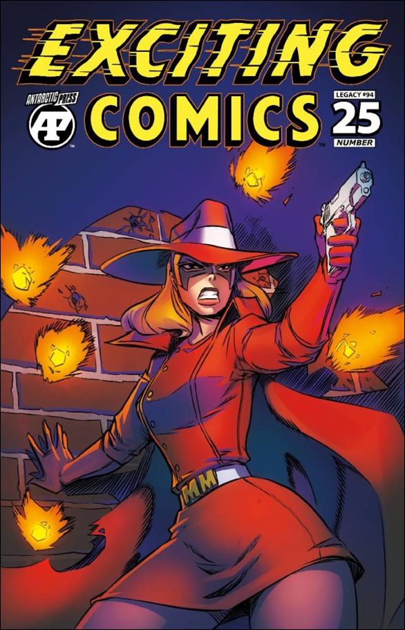 Exciting Comics (2019) issue 25 Fred Perry Cover