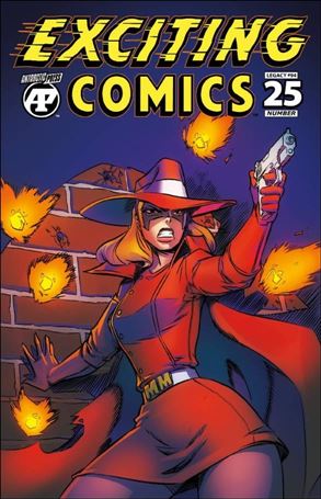 Exciting Comics (2019) issue 25 Fred Perry Cover