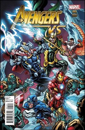 Avengers Vs issue 1-C Michael Ryan Cover