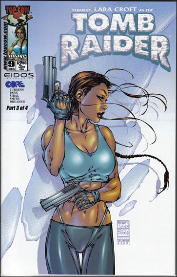 Tomb Raider: The Series issue 9-B Michael Turner Cover