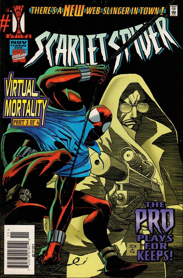 Scarlet Spider (1995) issue 1-B Newsstand Edition / Price Variant