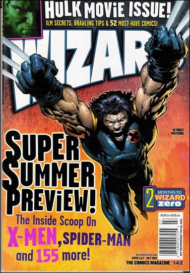 Wizard: The Comics Magazine issue 142-B Ultimate Wolverine Cover