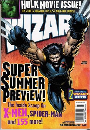 Wizard: The Comics Magazine issue 142-B Ultimate Wolverine Cover