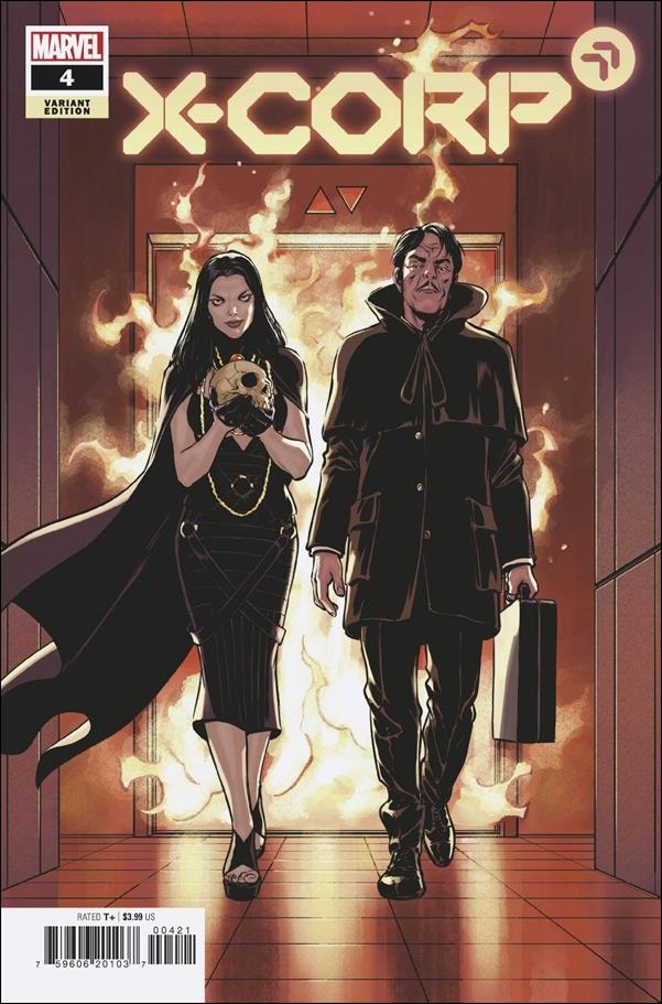 X-Corp issue 4-B David Lopez Cover