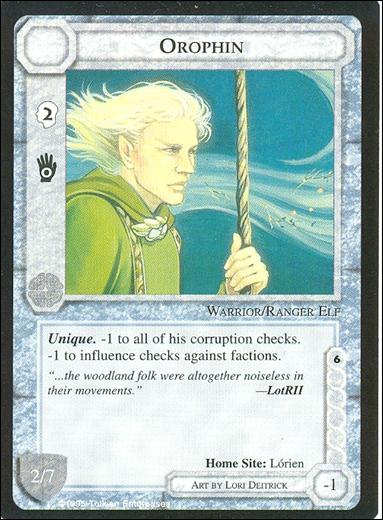 Middle-Earth: The Wizards (Base Set) card 331 Orophin