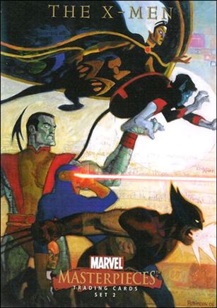 2008 Marvel Masterpieces: Series 2 (Jumbo Box Topper Subset) card 4 The X-Men