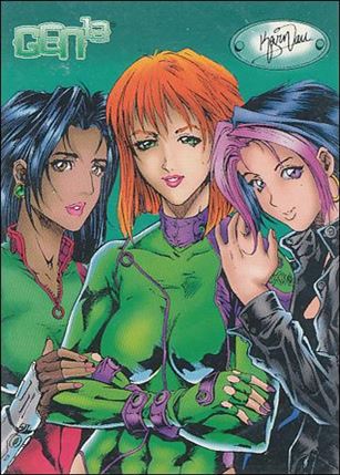 Gen13: Series 2 (Base Set) card 42 Sisterhood