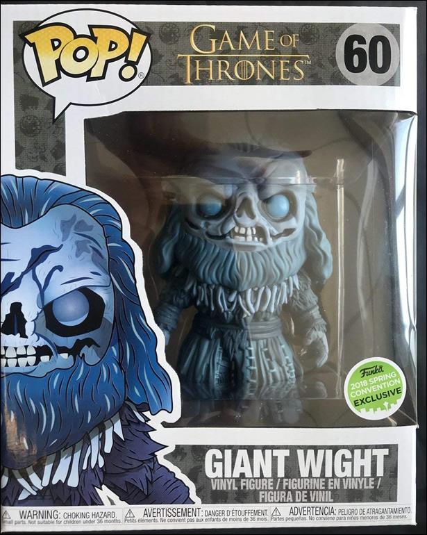 POP! Game of Thrones figure 60 Giant Wight (Spring Convention Exclusive)