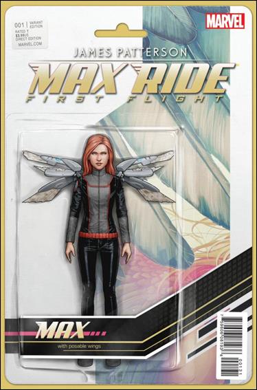 Max Ride: First Flight issue 1-C John Tyler Christopher Action Figure Cover