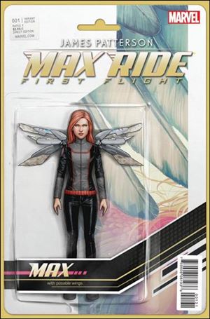 Max Ride: First Flight issue 1-C John Tyler Christopher Action Figure Cover