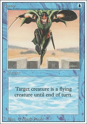 Magic the Gathering: Revised (Base Set) card 62 Jump