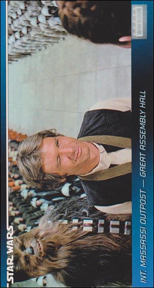 Star Wars Widevision (Base Set) card 116 Int. Massassi Outpost - Great Assembly Hall