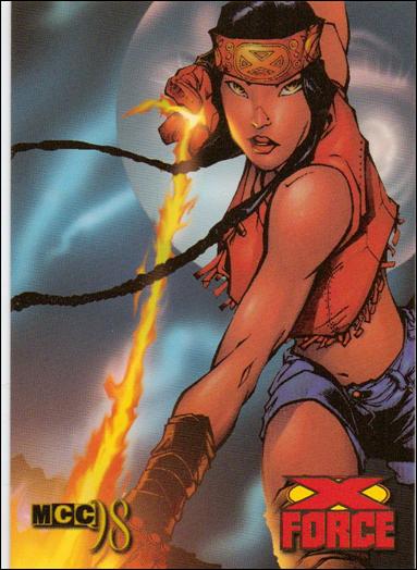 Marvel Creators Collection '98 (Base Set) card 44 X-Force: Moonstar