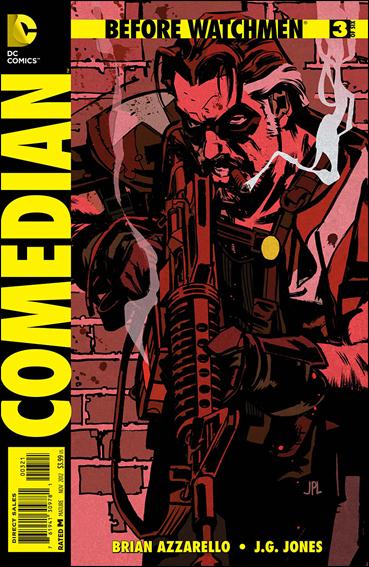 Before Watchmen: Comedian issue 3-D John Paul Leon 1:25 Cover