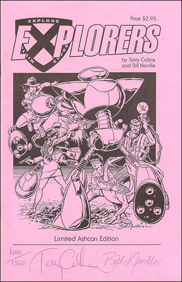 Explorers (1994) issue Ashcan (Signed by Terry Collins & Bill Neville) 1/1500