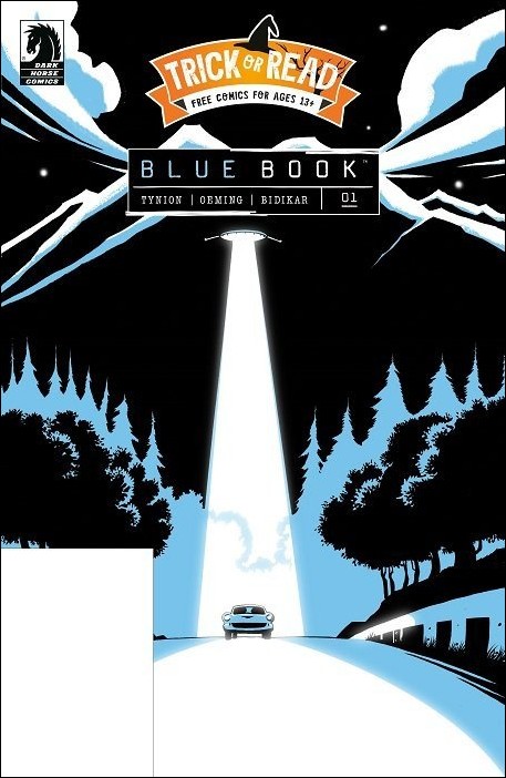Blue Book issue 1-K Michael Avon Oeming Trick-or-Read Cover