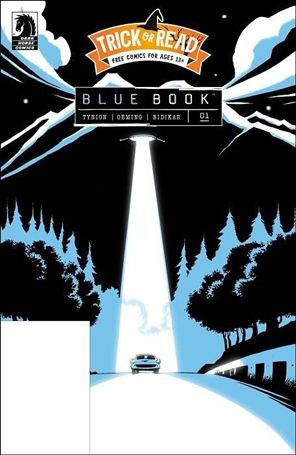 Blue Book issue 1-K Michael Avon Oeming Trick-or-Read Cover
