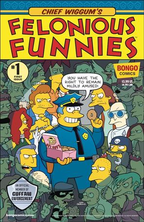 Simpsons One-Shot Wonders: Chief Wiggum's Felonious Funnies Cover Image 1