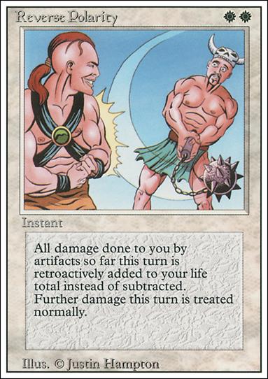 Magic the Gathering: Revised (Base Set) card 36 Reverse Polarity