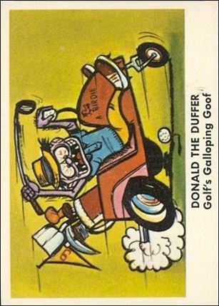 Weird-Ohs (Base Set) card 16 Donald The Duffer Golf's Galloping Goof
