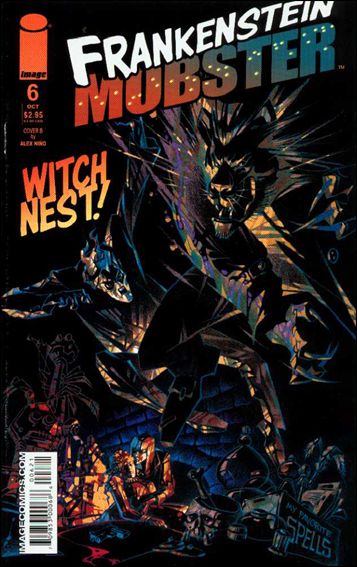 Frankenstein Mobster issue 6-B Alex Nino Cover