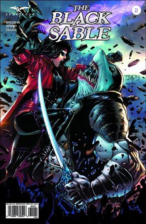 Black Sable issue 2-B Netho Diaz Cover