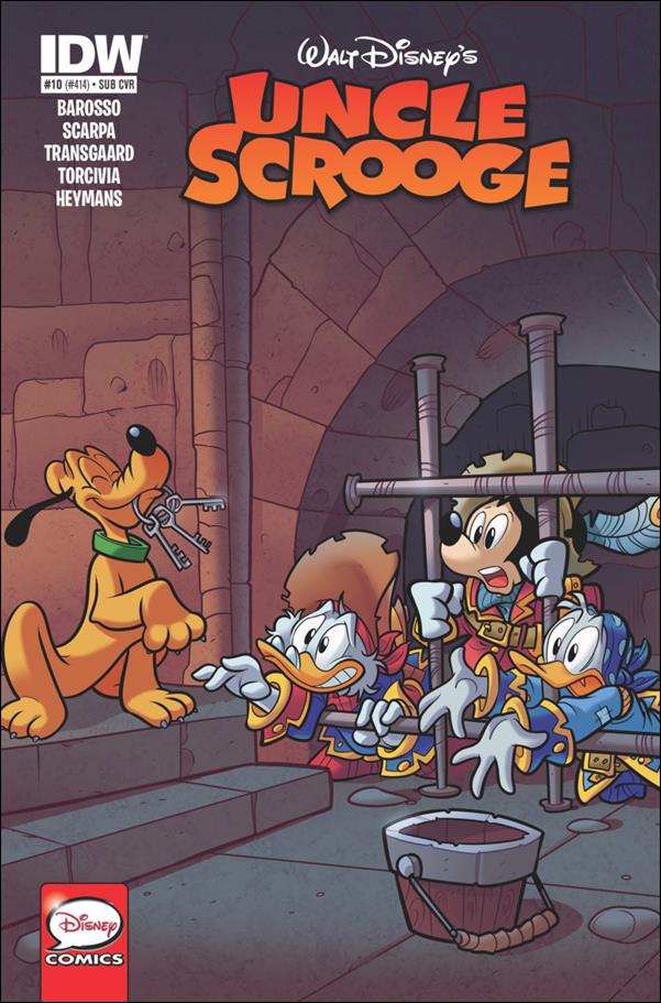 Uncle Scrooge (2015) issue 10-B Massimo Asaro Subscription Cover