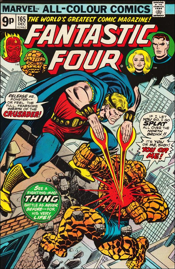 Fantastic Four (1961) issue 165-B UK Price Cover