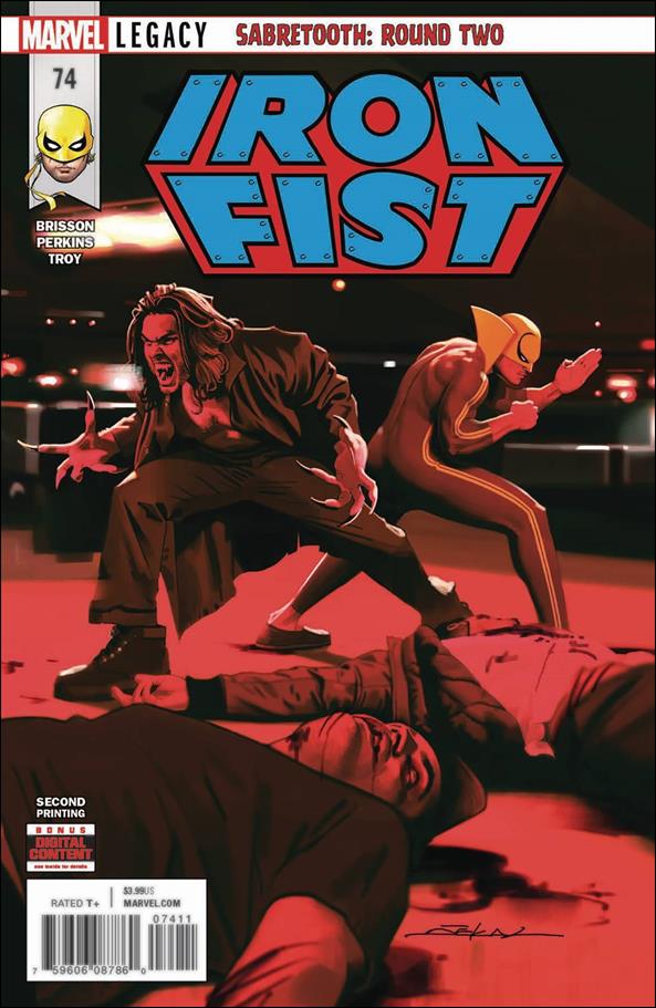 Iron Fist (1975) issue 74-B Jeff Dekal Cover (2nd Printing)