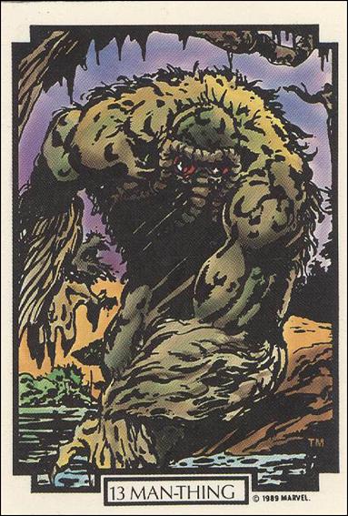 Best of Byrne (Base Set) card 13 Man Thing