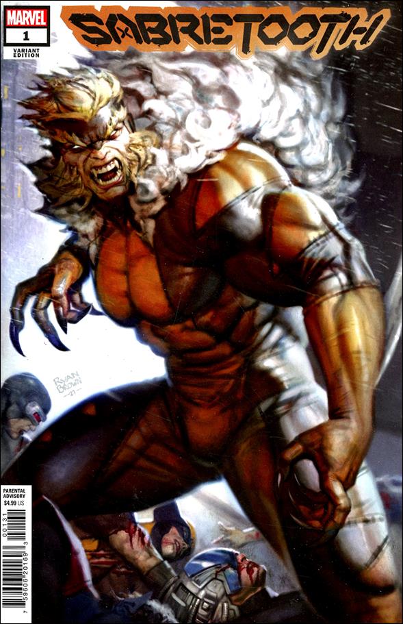 Sabretooth (2022) issue 1-C Ryan Brown Cover