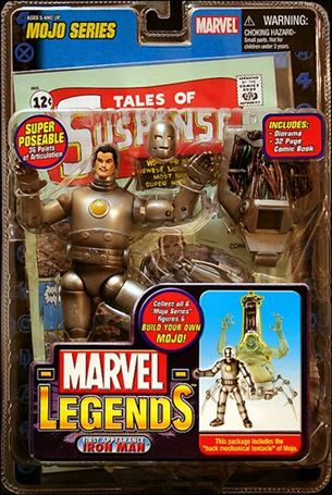 Marvel Legends (Mojo Series) figure 5 First Appearance Iron Man (Silver Armor)