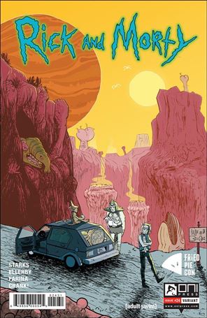 Rick and Morty (2015) issue 24-C Emmett Helen Fried Pie Cover